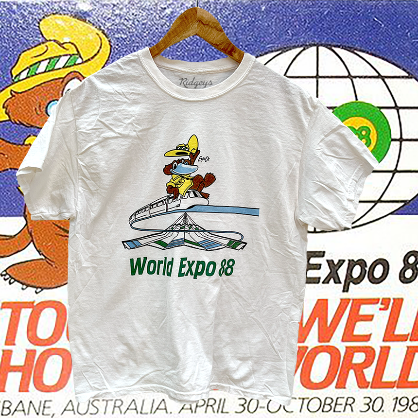EXPO 88 EXPO OZ MONORAIL PREMIUM T-SHIRT